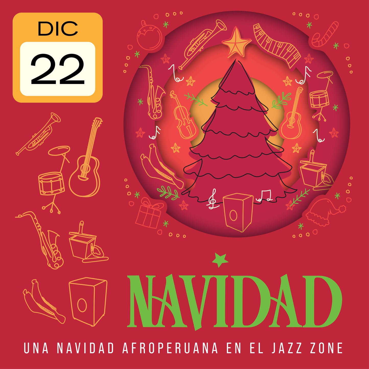 22 Dic | NAVIDAD: Una Navidad Afroperuana en el Jazz Zone